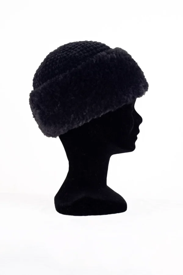 Bonnet à fourrure