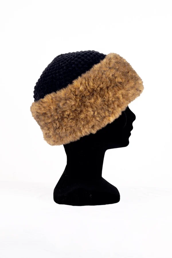 Bonnet à fourrure