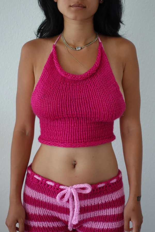Dos nu rose fuchsia